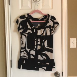 Axcess small dressy blouse.